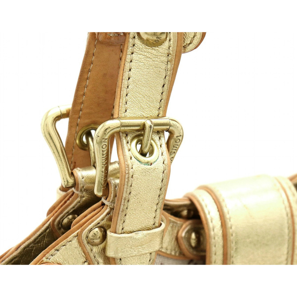 LOUIS VUITTON Monogram Lin Rada Collection Handbag Beige - Picture 7 of 9